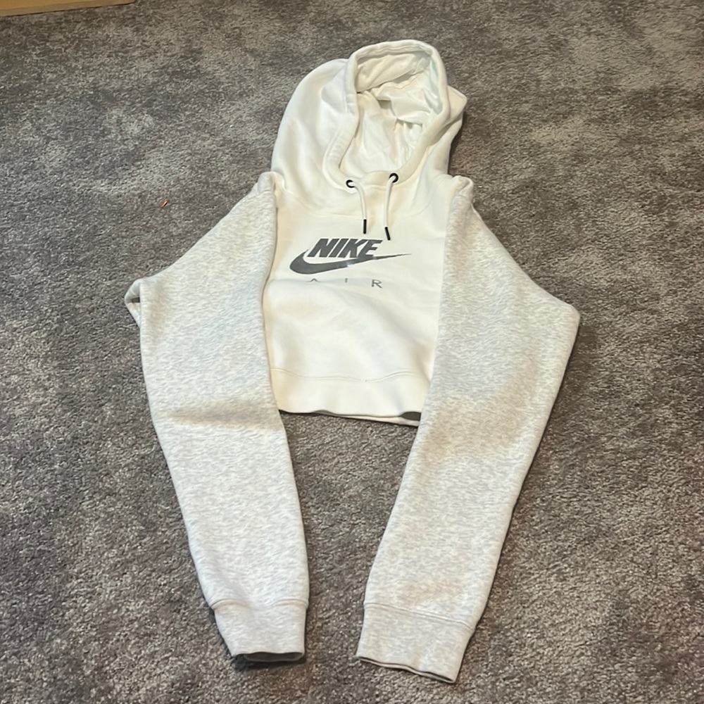 Nike crop top sweatshirt, size small